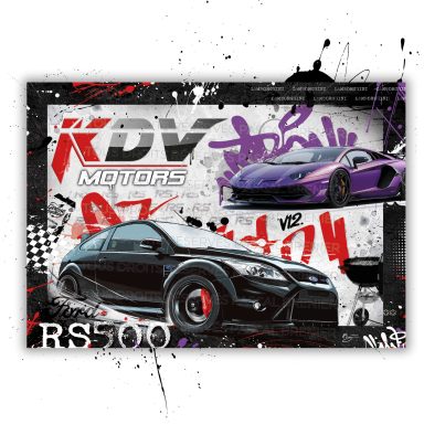 Tableau personnalisé KDV MOTORS, 95