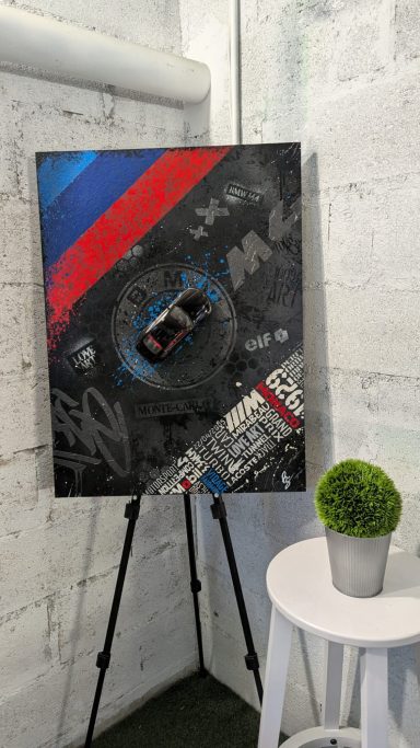 Tableau personnalisé BMW M4 x Monaco